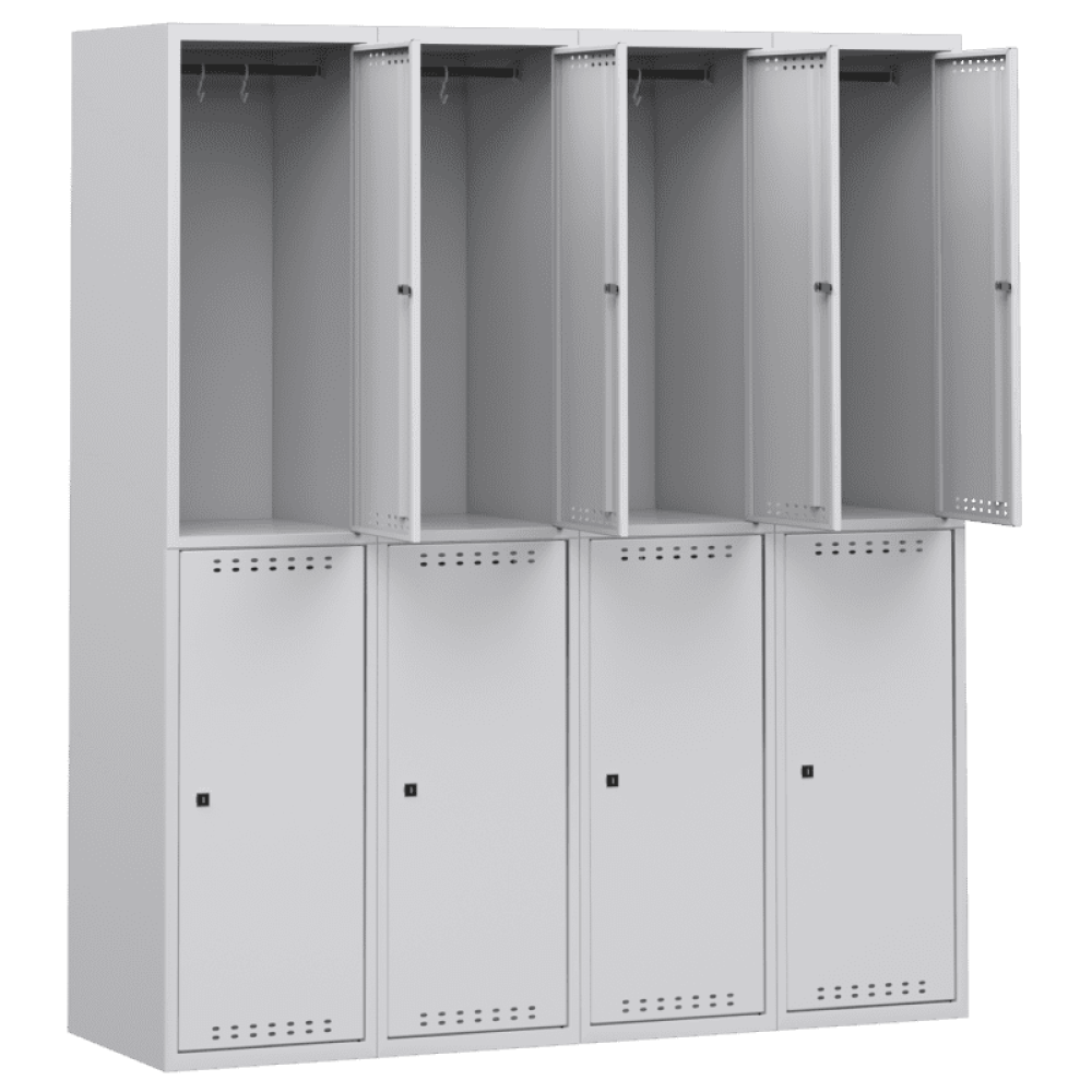 Шафа металева для одягу Sus 342 ЛІТПОЛ-УКРАЇНА